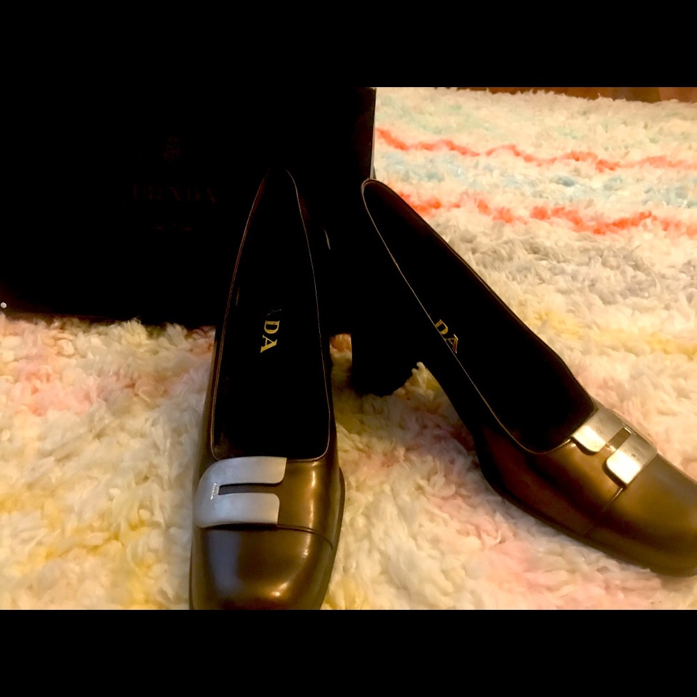 Prada Vintage Block Heel, US Women’s 9